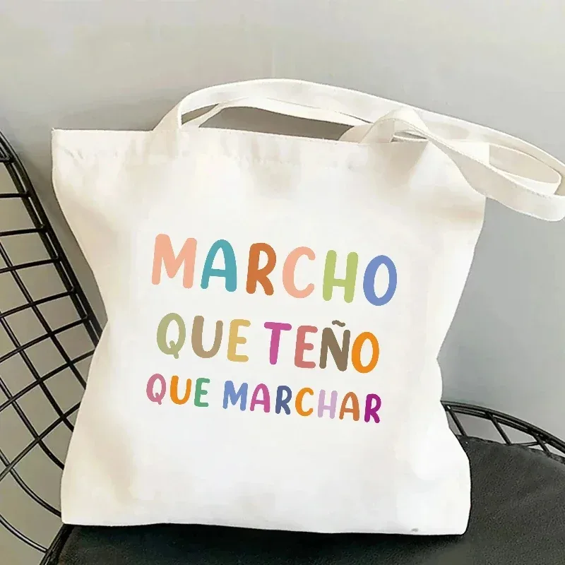 femmes sac à bandoulière graphique harajuku shopper sacs grande capacité toile fourre-tout sac à main sans fermeture éclair eco décontracté fille sacs à main