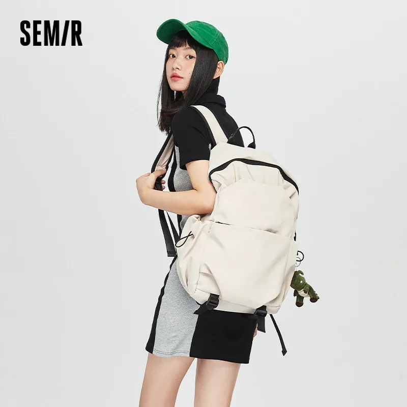 semir-sac à dos observateur de voyage pour homme et femme, cartable de grande capacité pour ordinateur, pour lycéens, nouvelle collection 2024