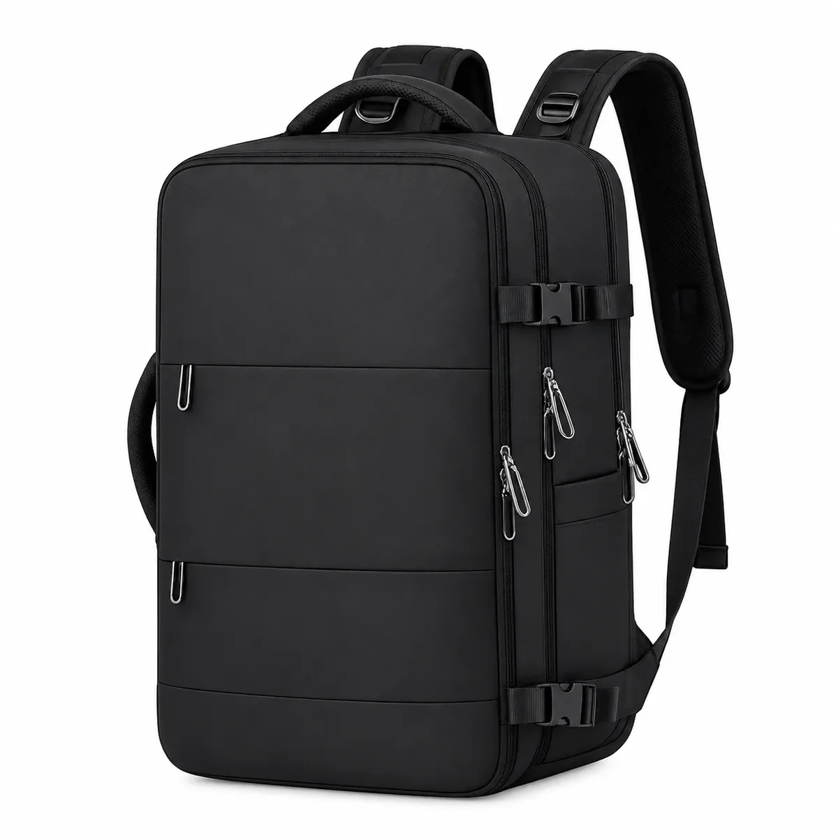 sac à dos de voyage pour cabine d'avion 45×30×20 cm, bagage à main de grande capacité, compartiment à chaussures, poches organisatrices et espace pour ordinateur portable de 15,6 pouces