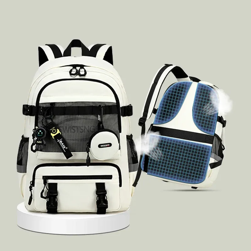 nouveau sac à dos de voyage grande capacité pour femmes, imperméable, tendance, sacs à dos pour ordinateur portable 15/17/20 pouces pour filles, cartable pour garçons