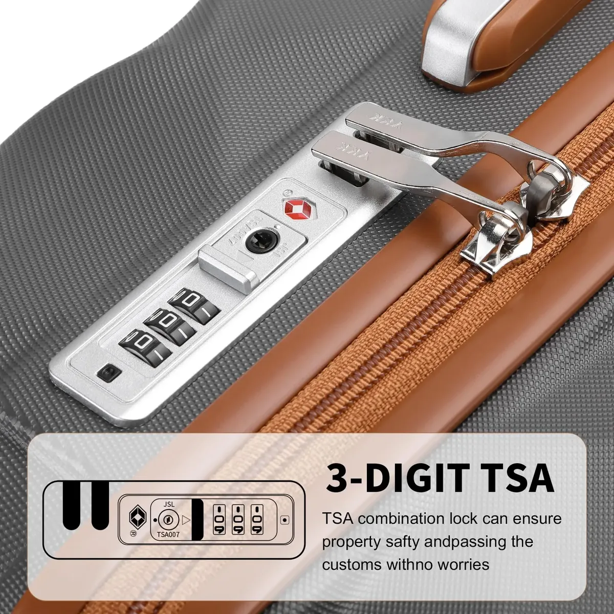 ensemble de bagages 2 pièces british traveler | mallette cabine avec serrure tsa et trousse de toilette | 4 doubles rouleaux | 31 + 54 cm