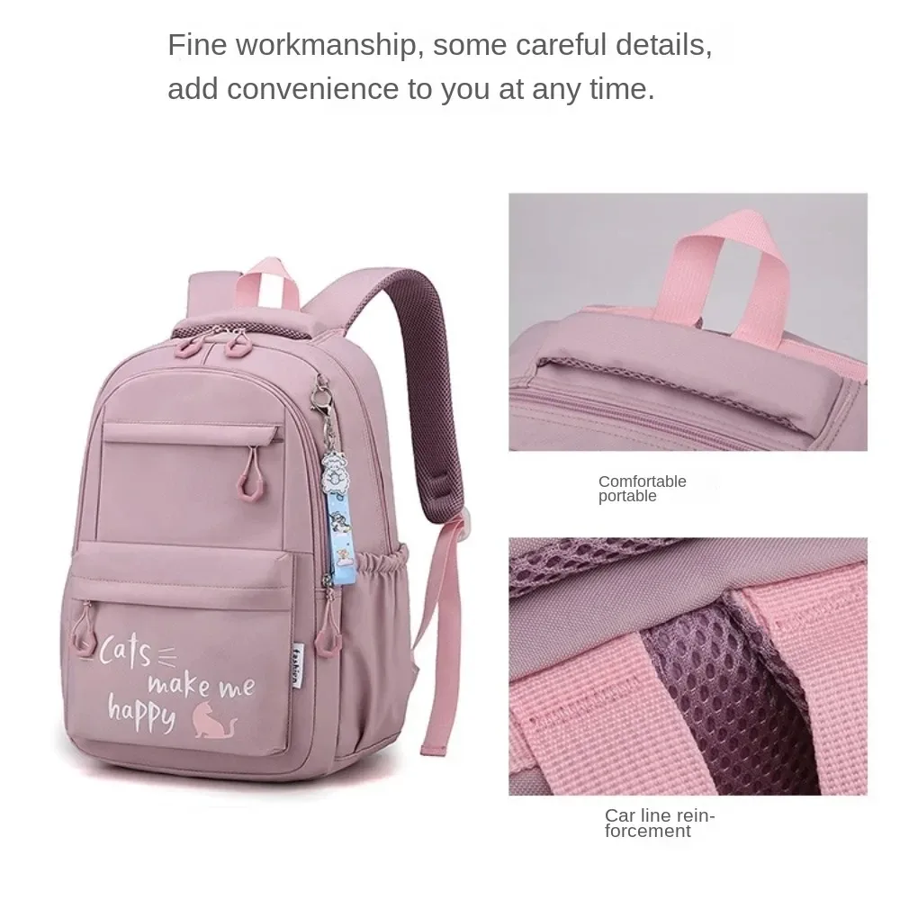 sac à dos scolaire pour adolescentes, sac à dos pour enfants, sac à dos mignon kawaii pour filles, sac à dos féminin, sacoche
