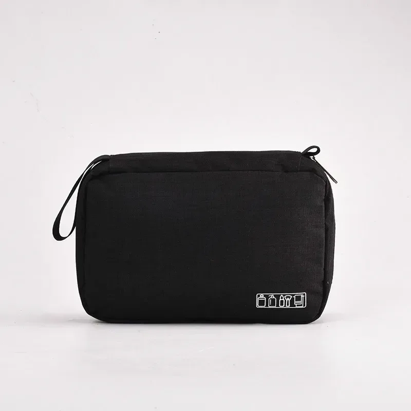 sac à cosmétiques suspendu pour hommes et femmes, organisateur de voyage multifonction, pochette de rangement de toilette et de maquillage, trousse de maquillage pliante pour esthéticienne