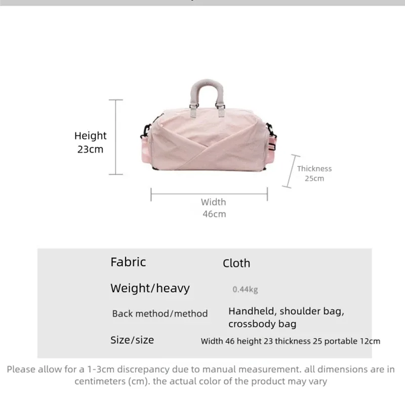 sac de sport pour femme, sac de voyage avec logo, sac fourre-tout de week-end imprimé avec nom, images personnalisées en gros