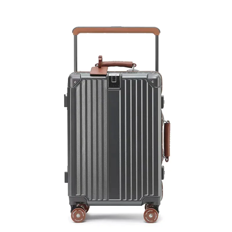 klqdzms – sac à bagages de haute qualité, 20, 24, 26, 28 pouces, boîte de transport multifonctionnelle, grande capacité, valise à cadre en aluminium