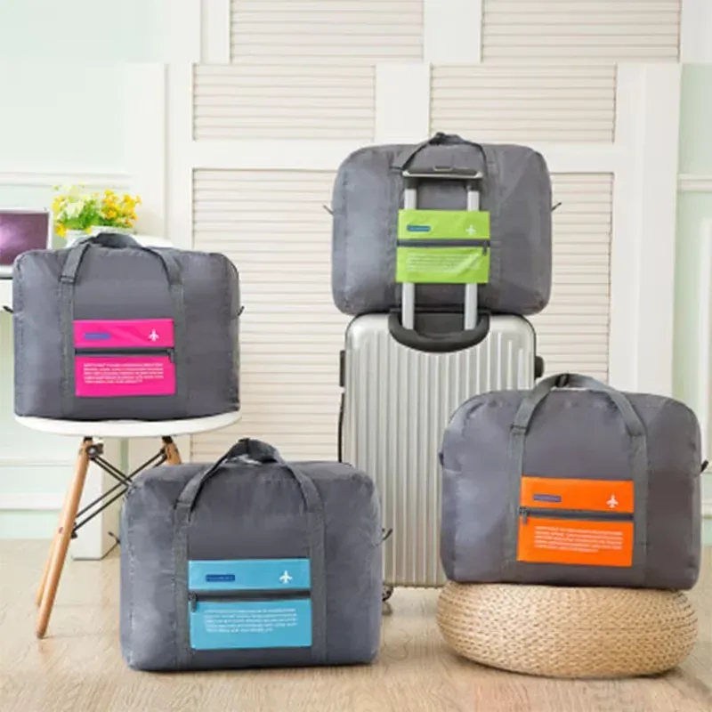 nouveau sac à bagages de voyage pliable et étanche, sac de rangement de bagages de grande capacité, sac à main de voyage pour bagages d'embarquement, adapté pour bu