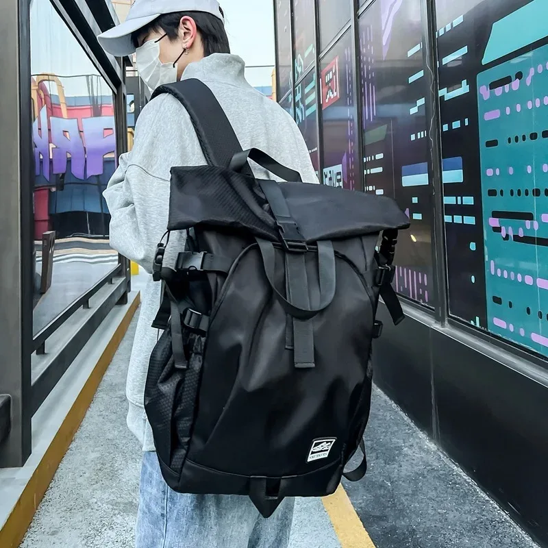 sac à dos tendance à roulettes pour hommes, sac à dos de voyage décontracté, sport, rangement de chaussures, bagages, école de mode
