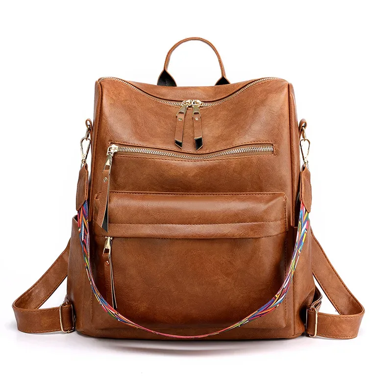 vente chaude femmes pu mode sac à dos sac à main conception polyvalente convertible sacoche sacs à main sac à bandoulière sac de voyage