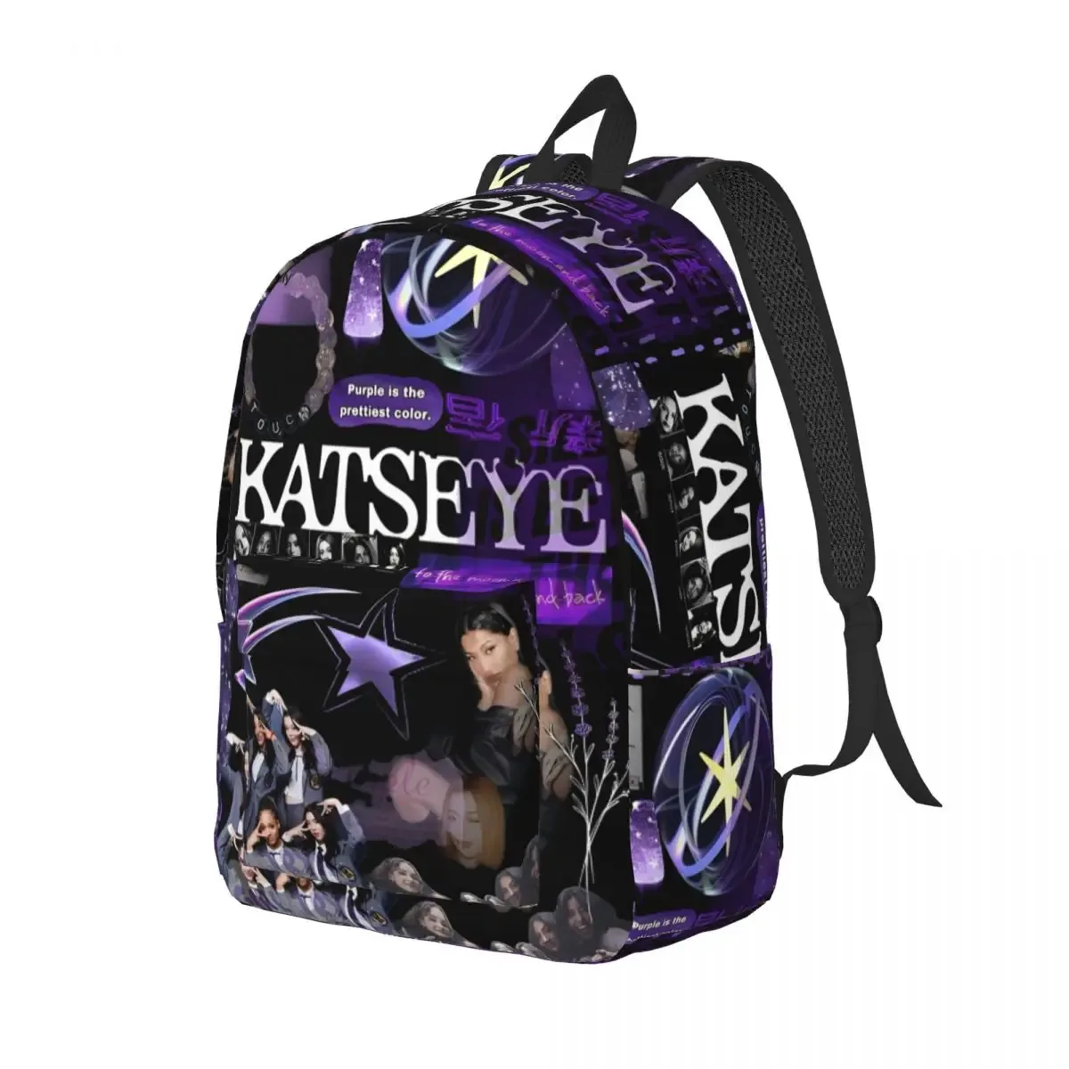 katseye sac à dos pour hommes femmes adolescent étudiant randonnée voyage sac à dos collège sacs en toile en plein air