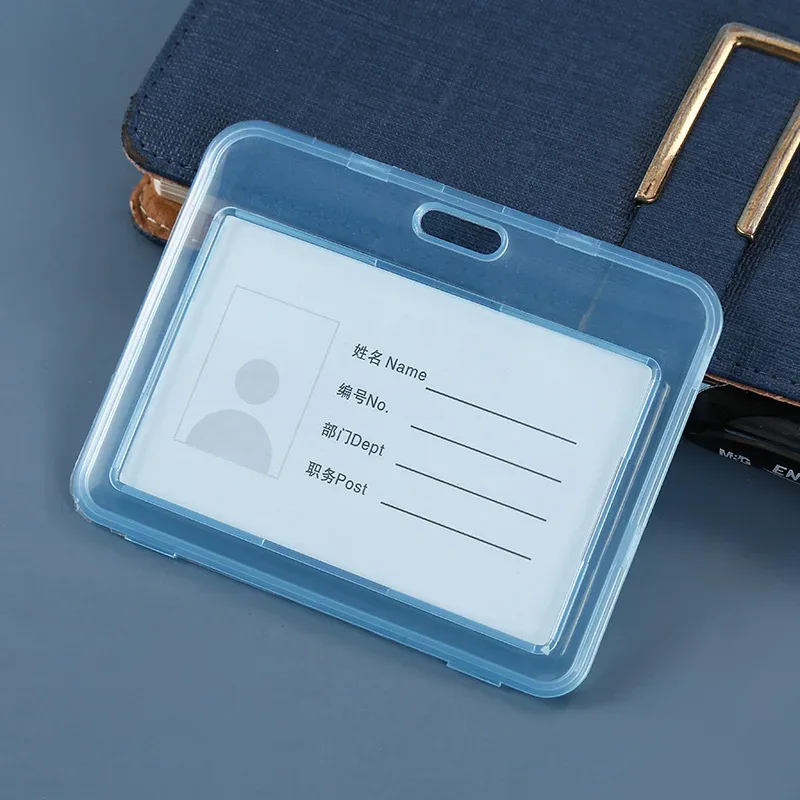 porte-carte de bus pour étudiants, 1 pièce, porte-badge pour cartes de crédit, carte d'identité bancaire, fournitures scolaires, nouvelle couverture de carte transparente