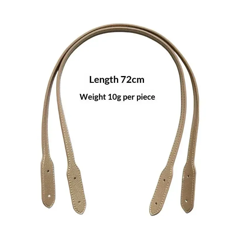 sangles de sac avec rivets, longueur 72cm, sangle de poignée en cuir pu, sangle de sac à bandoulière détachable, accessoires de remplacement pour sac diy, 2 pièces