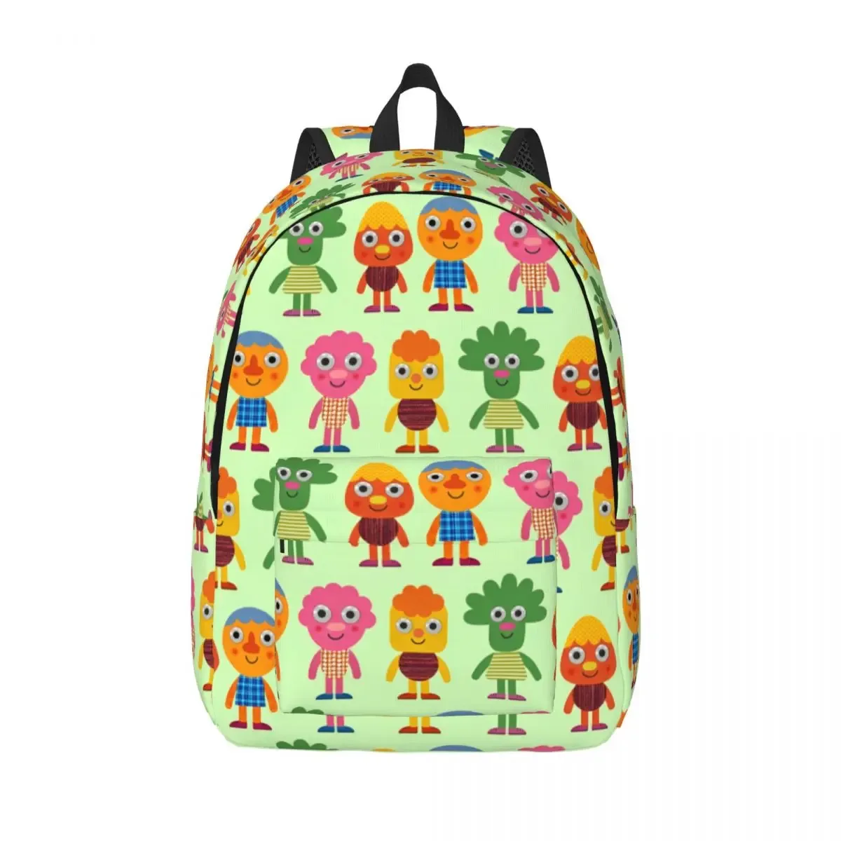nrellux & pals-sac à dos en toile avec poche pour homme et femme, micro sac à dos super simple et cool, sacs de voyage pour pépinière, sac à dos pour chansons, sac à dos universitaire
