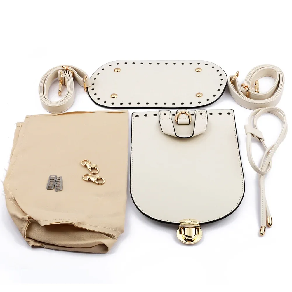 sac dos cuir motif points dorés ovale poignée dore bouton pression voyage usage couture personnalisation accessoires tissé bricolage