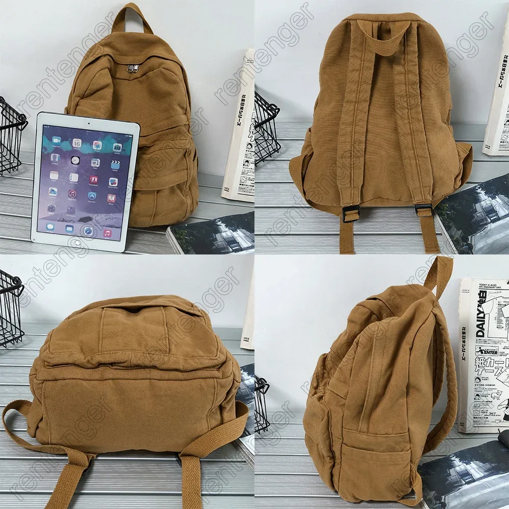 fille tissu sac d'école nouvelle mode étudiant vintage femmes sac à dos toile femme pochette d'ordinateur voyage kawaii dames sac à dos