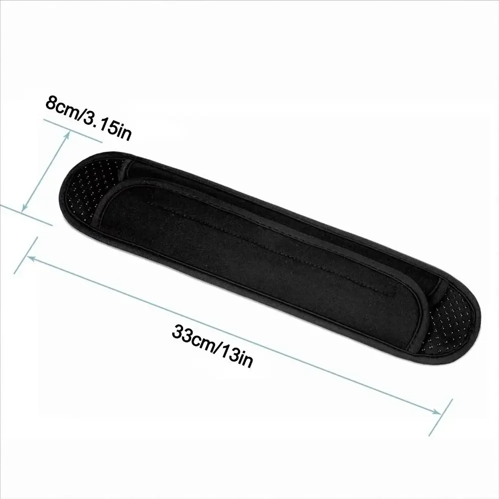 coussin décompression épaule nylon noir forme ovale accessoire sac dos appareil photo ordinateur voyage confort soutien
