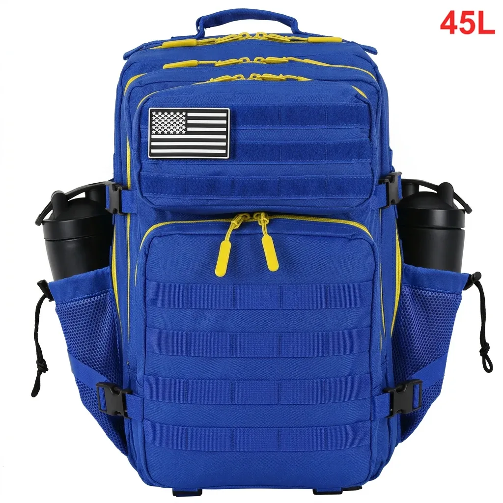 sac dos oxford université imperméable noir brossable 36 55 litres poche velcro informatique randonnée camping