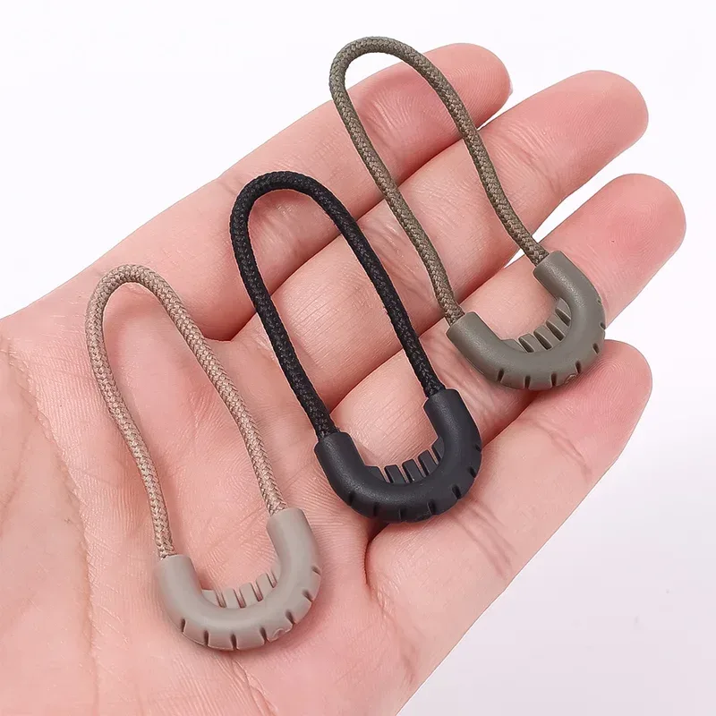 lot de 3 à 30 tirettes de fermeture éclair en plastique, clips de remplacement durables pour vêtements, sacs à dos, bagages, accessoires noirs