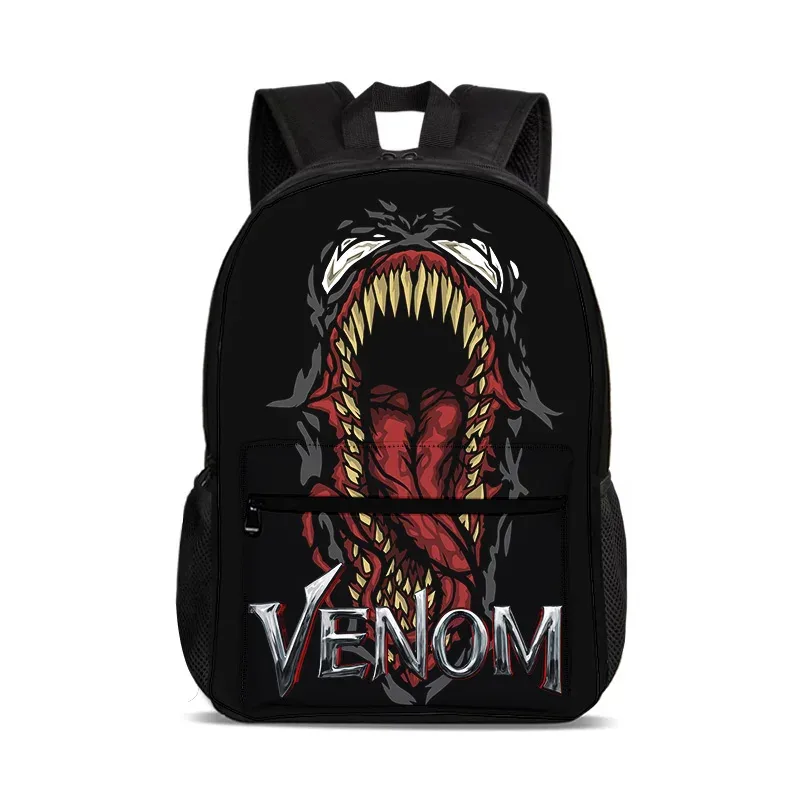 sac à dos venom school de grande capacité, sac à dos d'école à la mode, cadeau pour enfants, pratique et multifonctionnel
