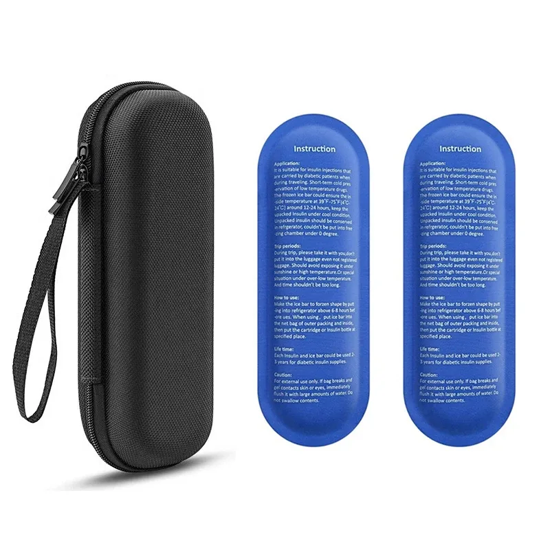 sac de refroidissement à insuline portable, protection à main, sac de rangement étanche pour médicaments diabétiques, pour stylo à insuline, vie et voyages quotidiens