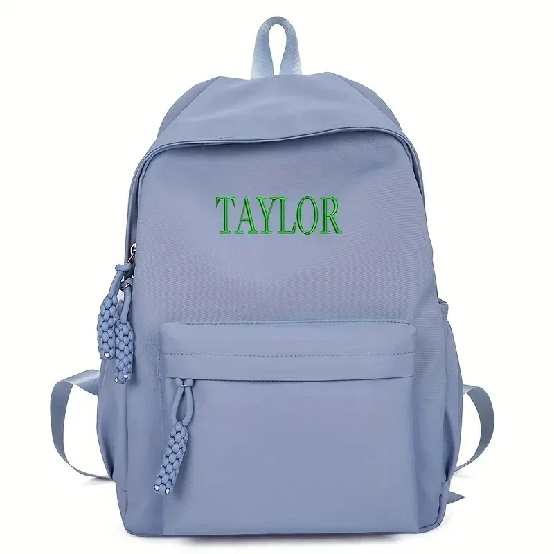 sac à dos pour enfants avec nom personnalisé – brodé, conception personnalisée, saison scolaire, grande capacité pour l'école et le cadeau