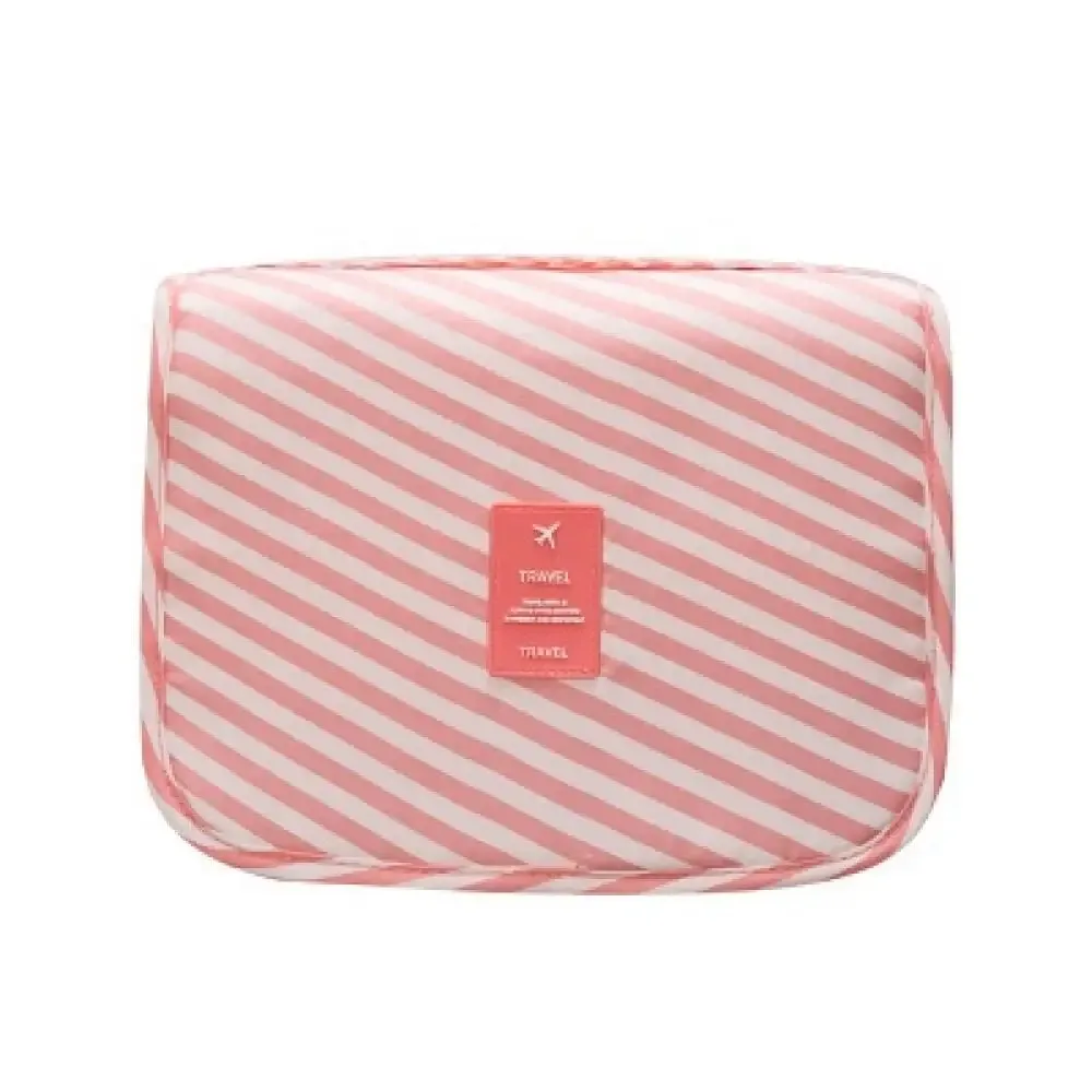 organisateur de voyage suspendu, trousse de maquillage imperméable, grande capacité, pochette de toilette, sac de rangement cosmétique portable et pliable