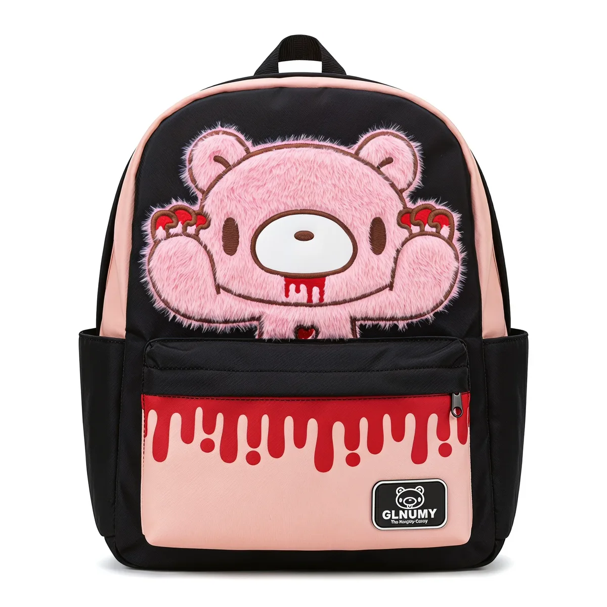 sac à dos en peluche rose y2k, style kawaii, mignon, gothique, punk, harajuku, streetwear, sac à dos double épaule en forme de poupée, cadeau