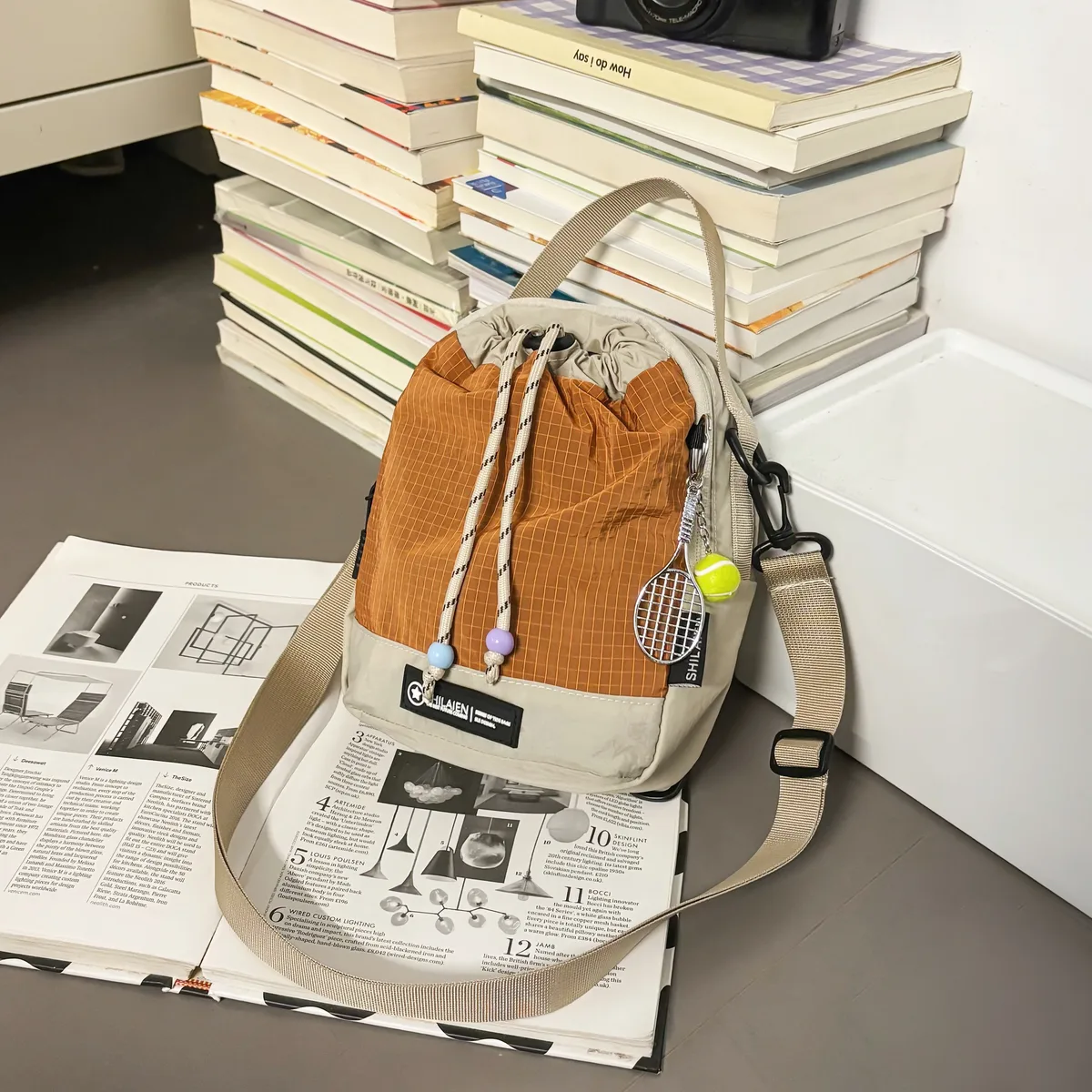 sac à bandoulière de banlieue à la mode, sac pour téléphone portable, sac de poitrine léger multifonctionnel, tasse d'eau de grande capacité, sac à bandoulière étanche, sac de bouteille d'eau, sports de plein air