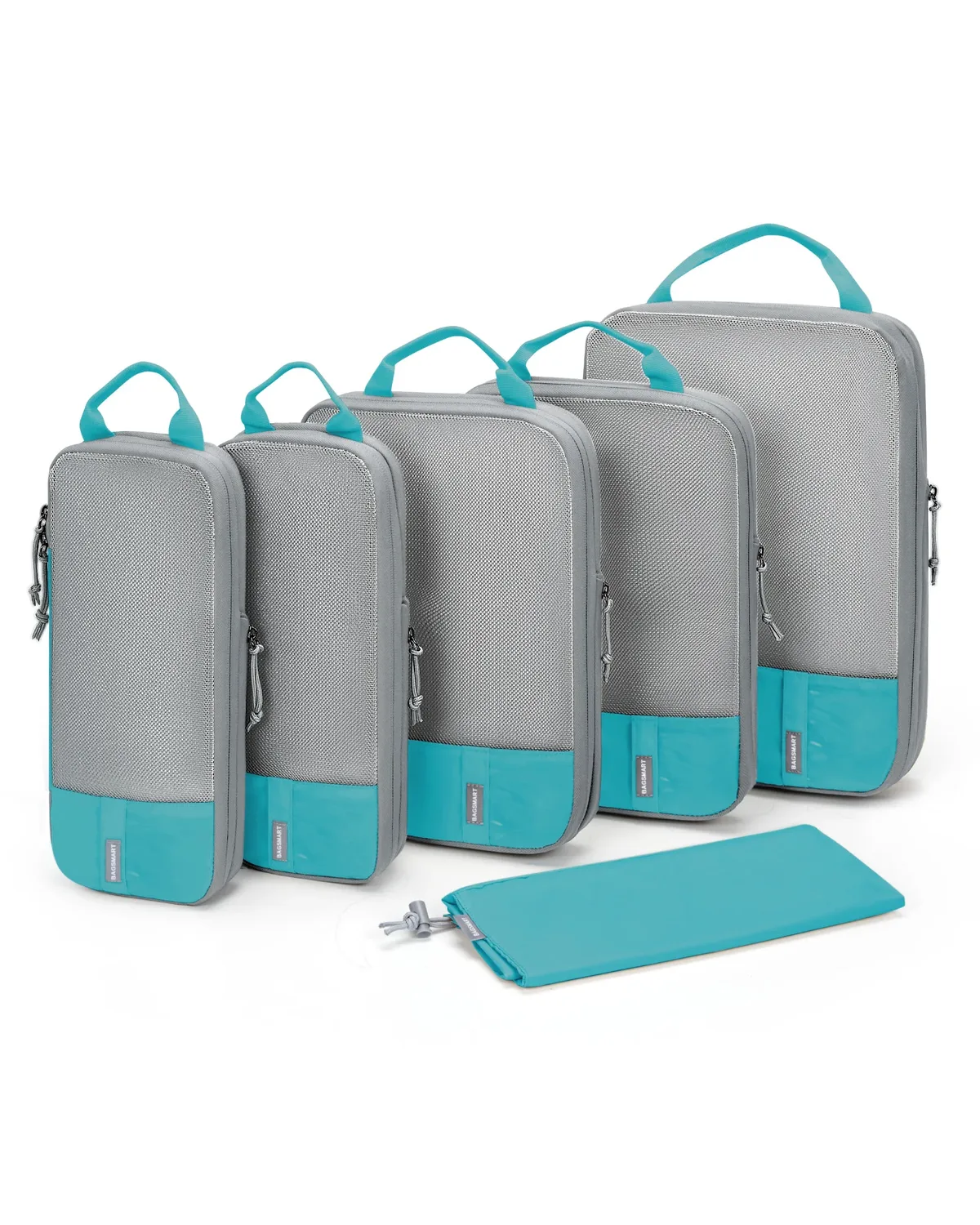 organisateur voyage polyester gris orange compresseur sac chaussures décontracté femmes sets compartiments zippés espacegain usage polyvalent voyages