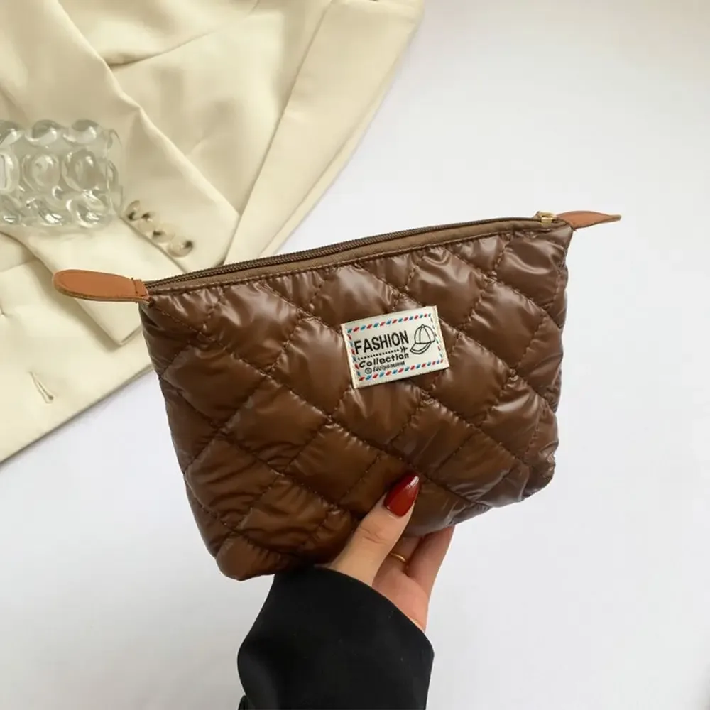 trousse à cosmétiques matelassurera de voyage pour femme, sac à main multifonctionnel, étuis à cosmétiques étanches, grande capacité
