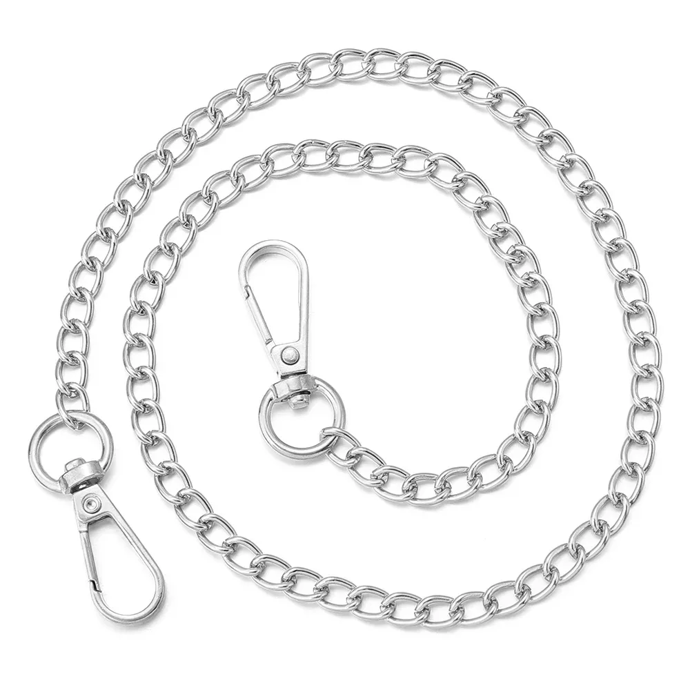 20-120cm sac à main chaîne sangle plate chaîne sangle sac à main chaînes pour portefeuille sacoche fourre-tout sacs sac à bandoulière chaîne sangle de remplacement