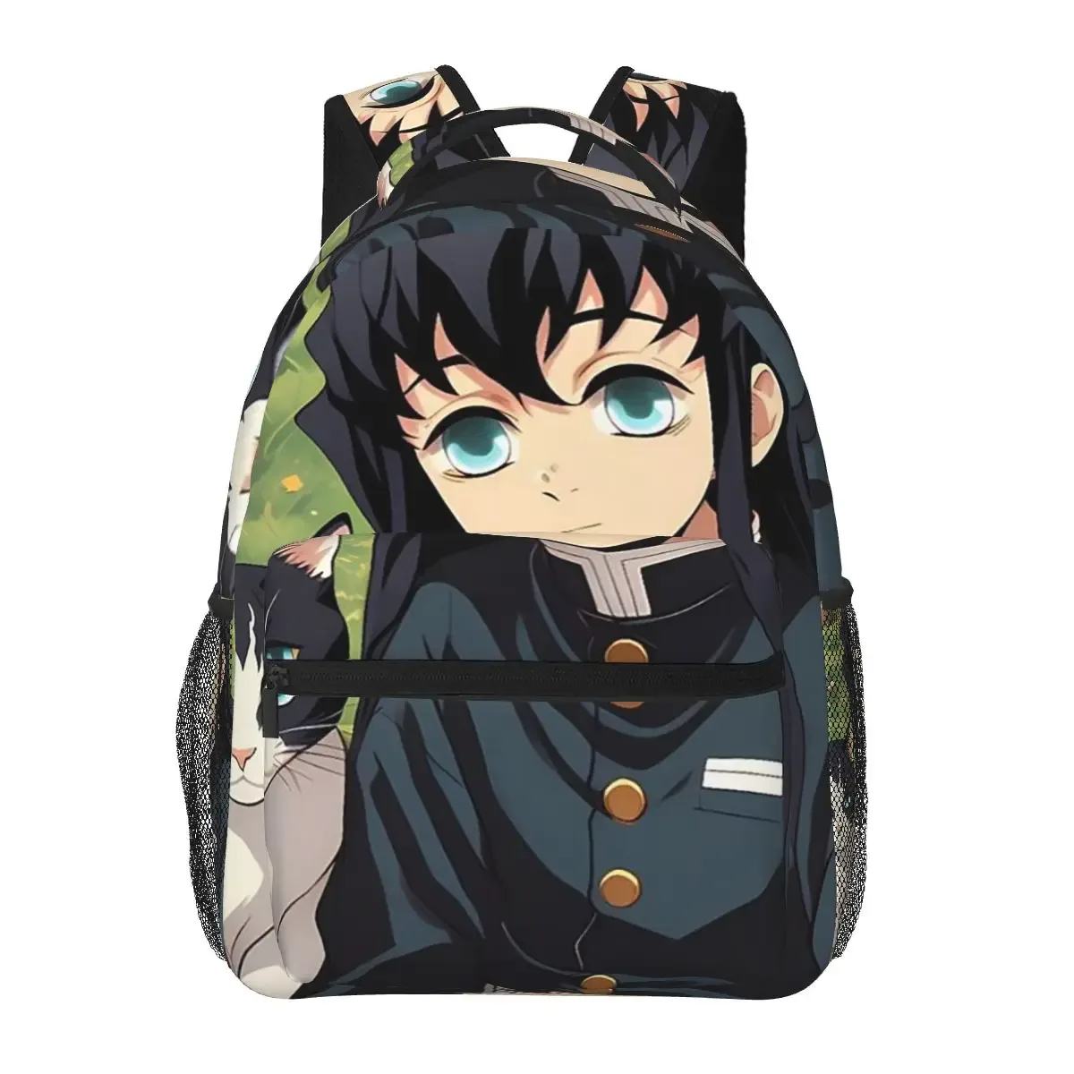 sac à dos scolaire muichiro tokito, sac de randonnée et de voyage pour hommes et femmes, sac à dos tendance, sac à bandoulière