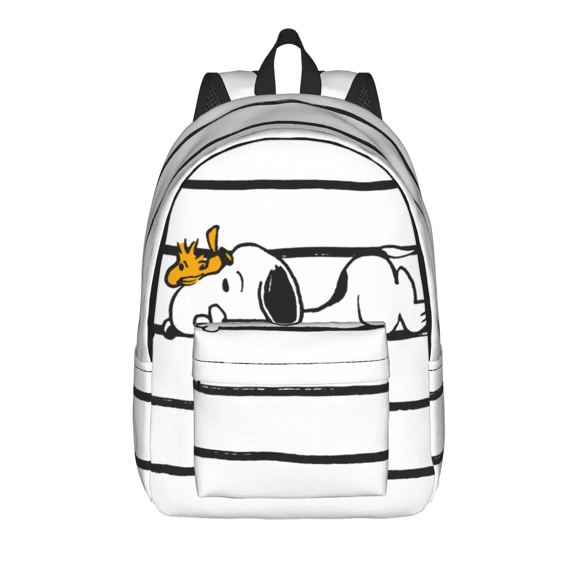 sac à dos de dessin animé s-dog-snoopies pour hommes et femmes, sac à dos décontracté pour étudiants, sac à dos de travail, sacs en toile pour ordinateur portable, sport