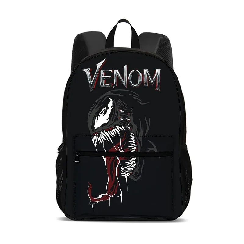 sac à dos de grande capacité venom movie, à la mode, pour voyage, papeterie, cadeau pour garçons et filles, pour l'école, polyvalent