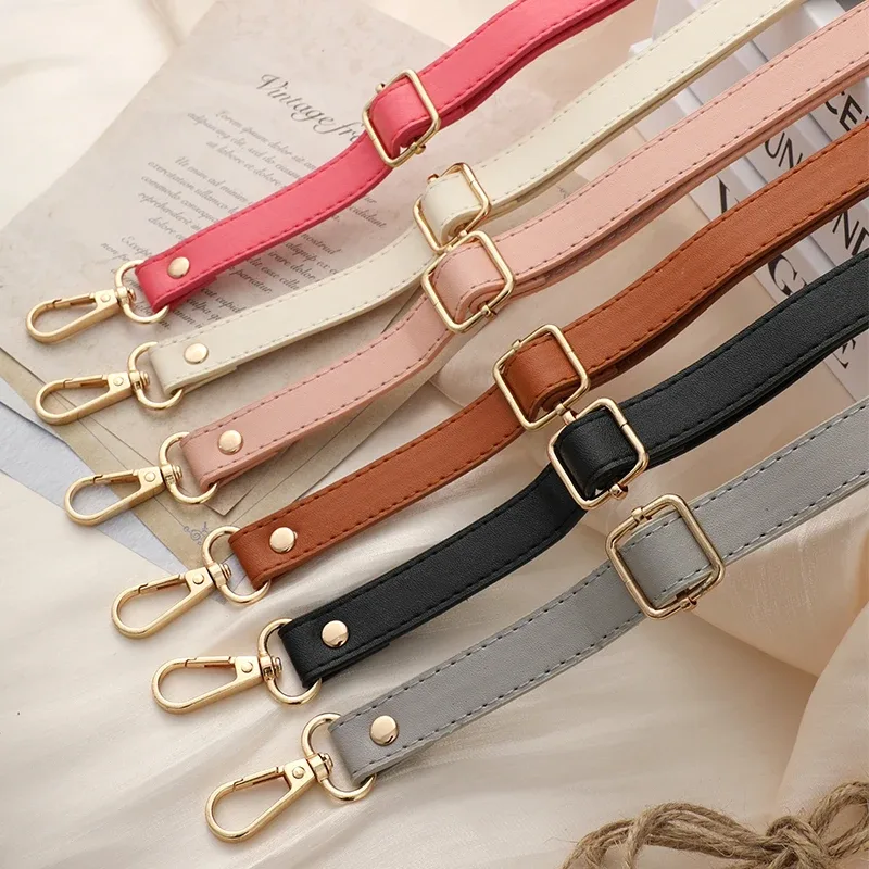 sangle de sac pour mini sac à bandoulière, 130cm, accessoires de ceinture, poignées de couleur unie en pu pour sacs pour femmes, vente en gros