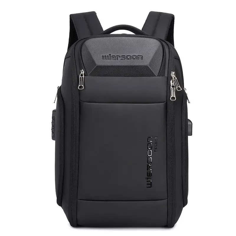 Sac à dos étanche avec mot de passe multifonctionnel pour homme, sac pour ordinateur portable antivol, grande capacité, voyage d'affaires