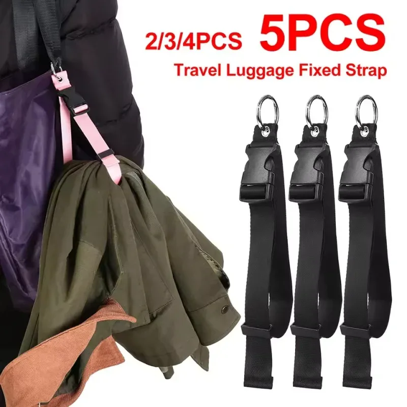 sangles de sécurité universelles antivol pour sac à dos, sangles de bagages de voyage réglables, kit de stabilisation de valise extensible