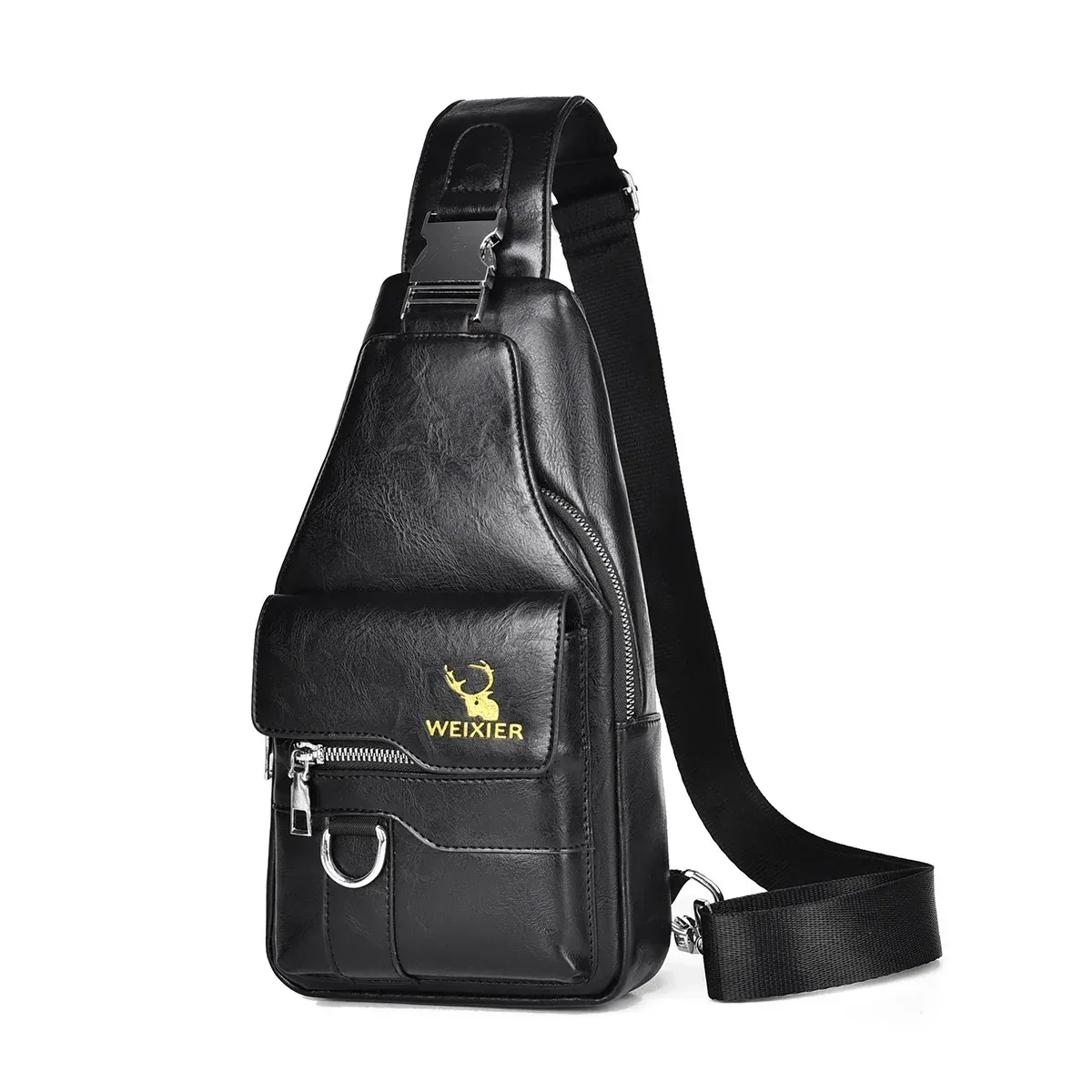 nouveauté 2026 : sacs messager tendance pour hommes, grande capacité, sacs de poitrine de luxe de créateur, sacs à dos rétro à bandoulière unique