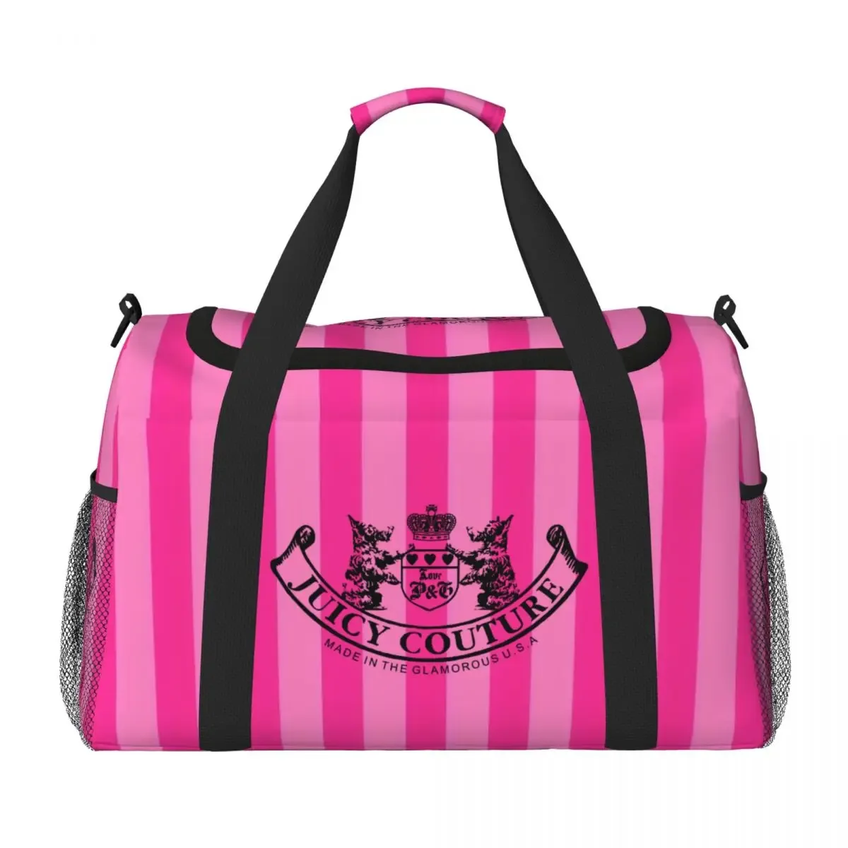 j-juicy-c-couture sac de voyage unisexe, sac à bandoulière, sac de cabine, sac fourre-tout grande capacité, sac de week-end, sac de sport