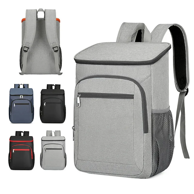 sac à dos de pique-nique double épaule sac à dos isolé bière extérieure vin sac de glace épaissi étanche double sacs à bandoulière en vente