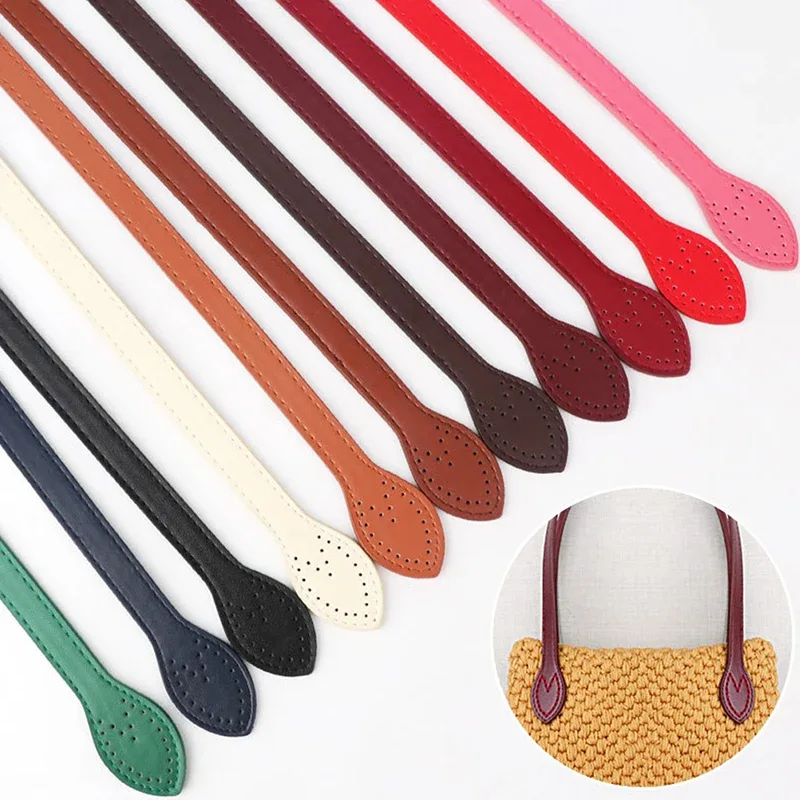 2 pièces 60cm femmes sac poignées remplacement bricolage sac à main sangle sac sangle dame ceinture sac bandoulière sac accessoires