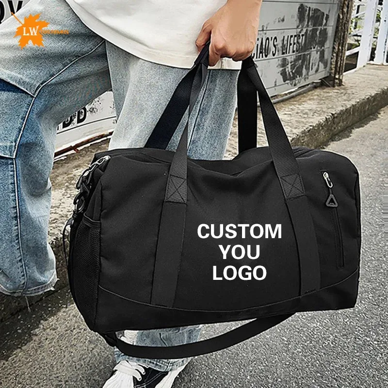 sac de sport pour homme avec logo, sac de gym, sac de yoga, sac de rangement, sac de voyage pour femme, vente en gros, image personnalisée
