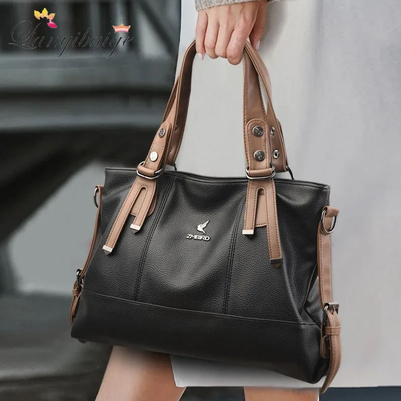 sacs à main en cuir véritable pour femmes, marque de créateur de luxe, haute qualité, initié, grande capacité, sacs à bandoulière pour femmes, sac fourre-tout