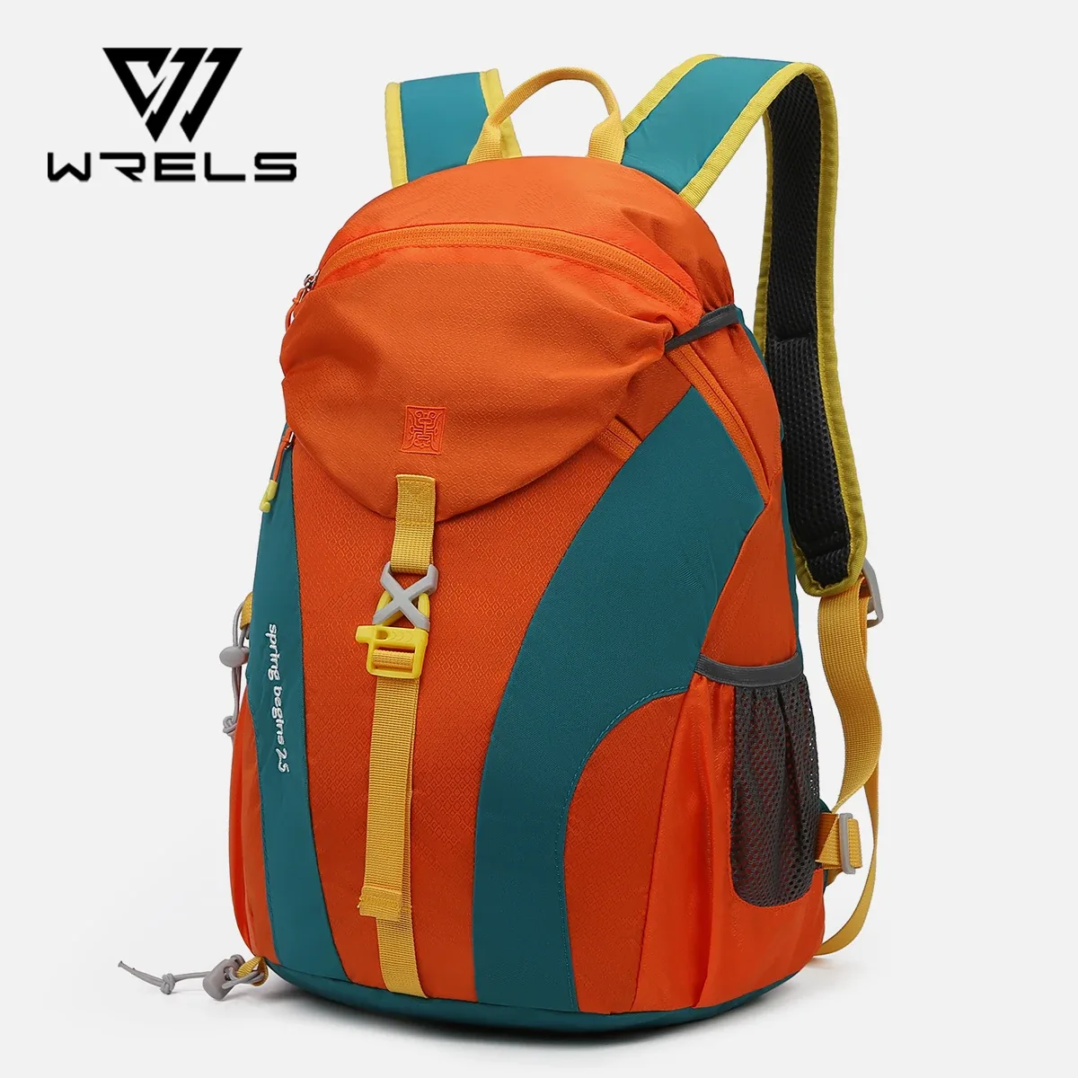wrels sac à dos d'alpinisme en plein air sac à dos de sport de grande capacité cartable pliant étanche ultra-léger cyclisme voyage