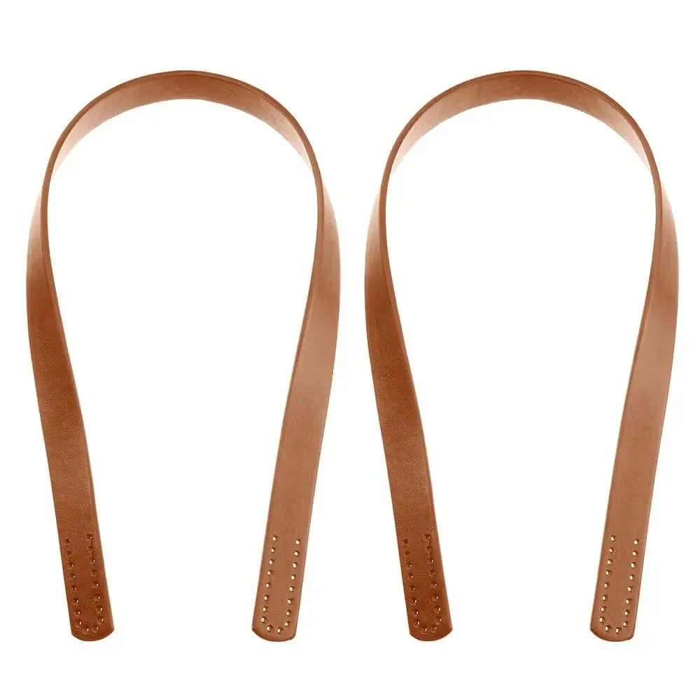 sangle de sac en cuir pu pour femmes et filles, poignée de remplacement bricolage, ceinture de sac à main, accessoire de sac, 2 pièces