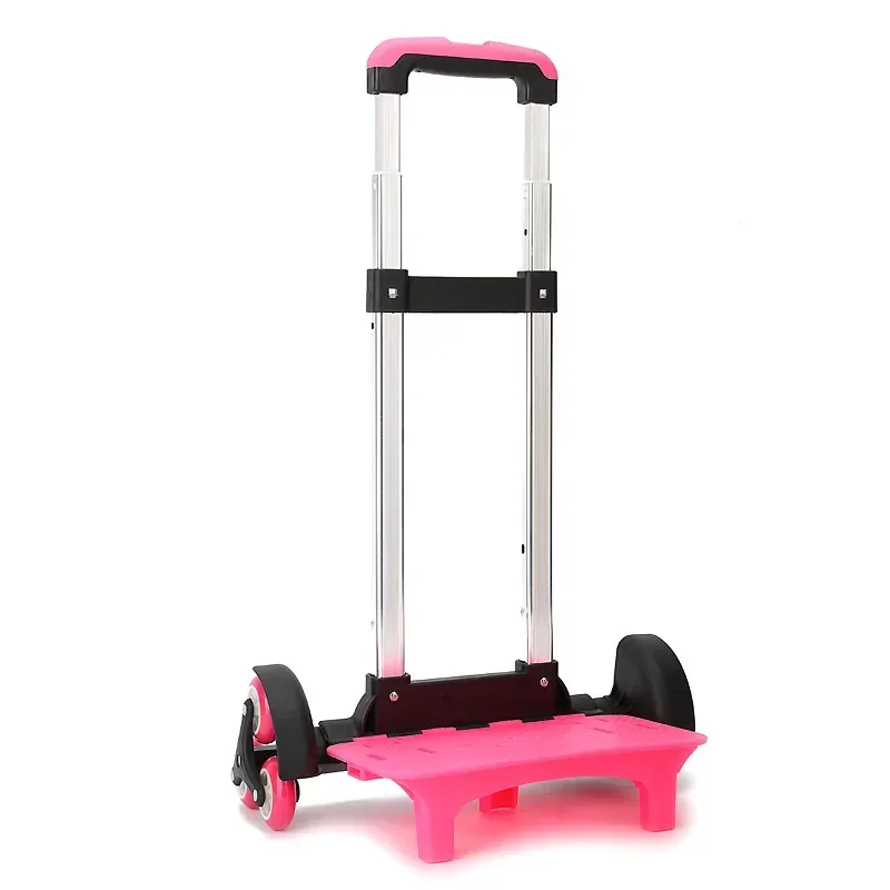 chariot pour sac à dos et sac d'école pour enfants, bagage pour enfants, chariot haute fonction, extensible, le plus récent, 6 roues
