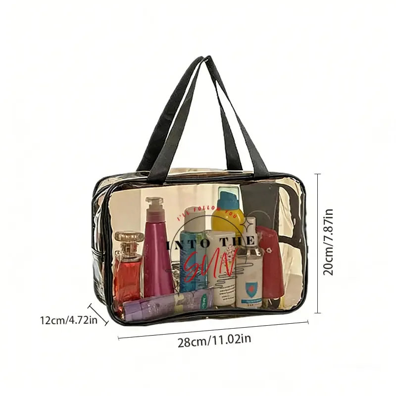 sac de toilette étanche en pvc, arirang world tour 2026, sac de rangement de plage transparent, cadeau pour les fans de kpop, album into the sun