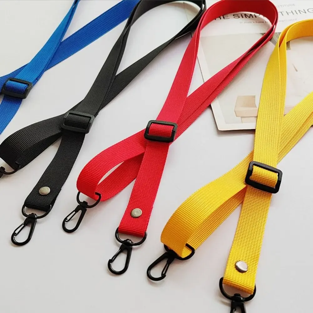 sangle d'épaule en nylon tendance, remplacement de lanière, ceinture de sac à bandoulière de couleur unie, sangle réglable pour sac bandoulière, accessoires de sac