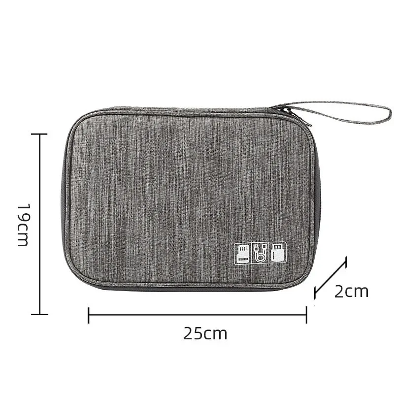 sac de rangement portable pour câbles de téléphone, organiseur d'accessoires électroniques, sac étanche pour câbles usb, chargeurs et prises