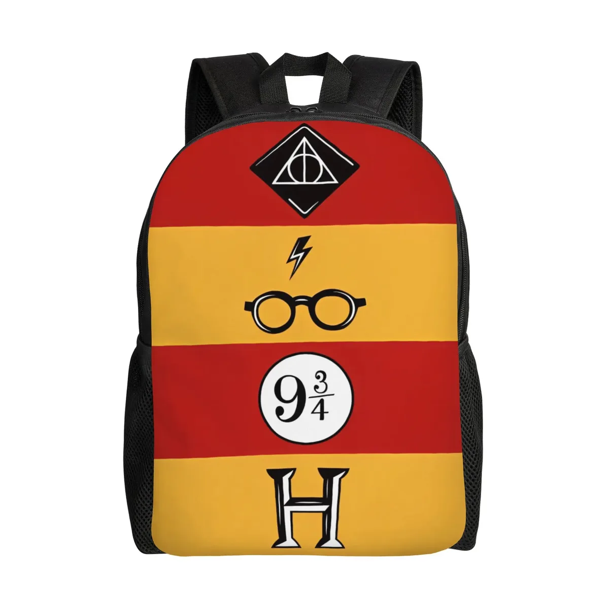 harries movie p-potters magic world sac à dos classique pour femmes, sac d'école pour enfants, sac à dos pour ordinateur portable, sac à bandoulière de voyage pour adolescents