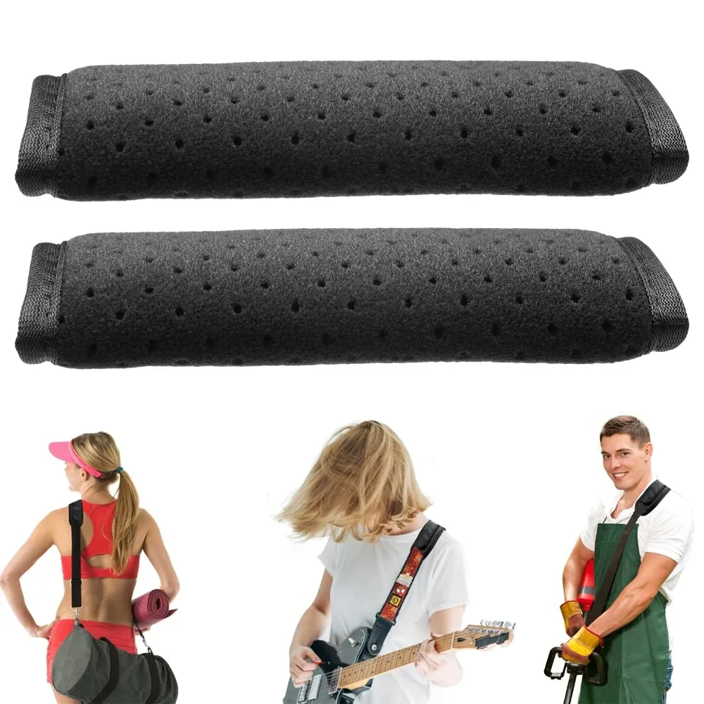 1pair shoulder strap pad,breathable cushion padding for backpack,bags,universal replacement strap cover for shoulder pain relief